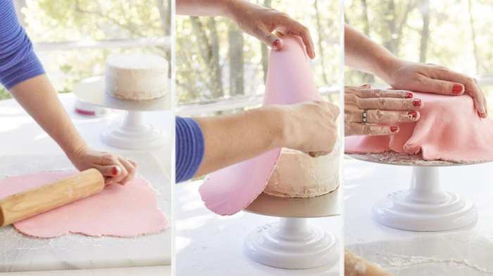 How to decorate marshmallow fondant cakes