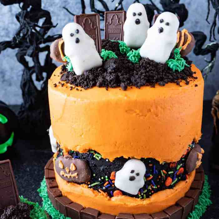 How to decorate halloween cakes