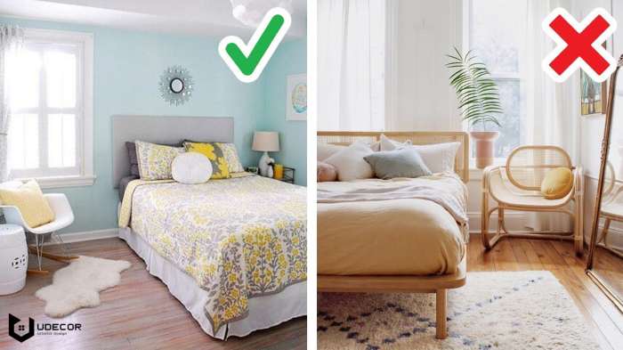 How best to decorate a small bedroom