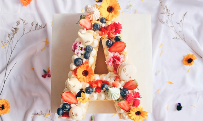 Cake letter trend spell delicious do