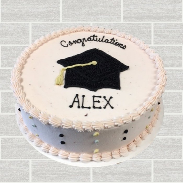 How to decorate graduation cap cake