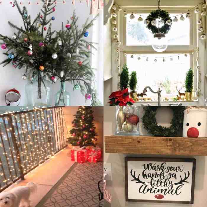 How to decorate for christmas a small apartment