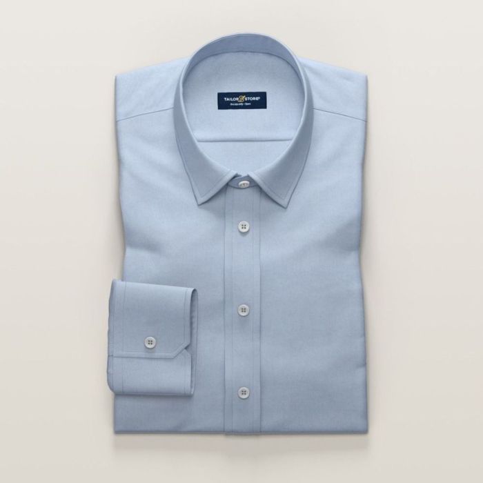 Tailored men's dress shirts