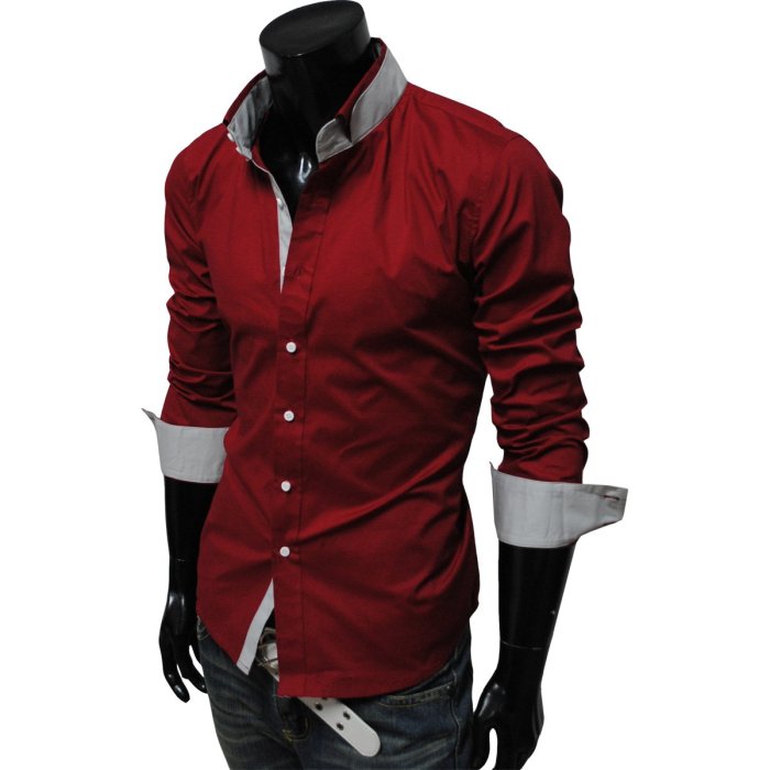 Custom dress shirts for men