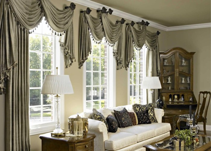 How to decorate windows with curtains