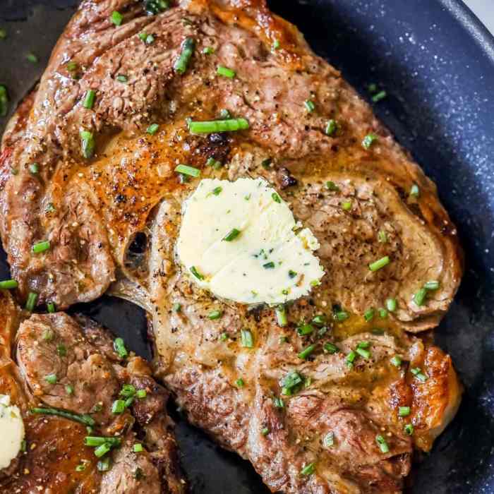 How to cook ribeye pan seared country style