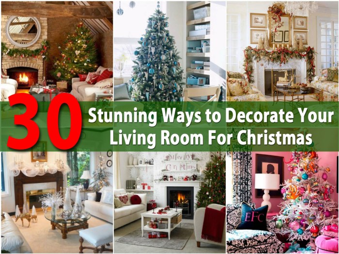 How to decorate your sitting room for christmas